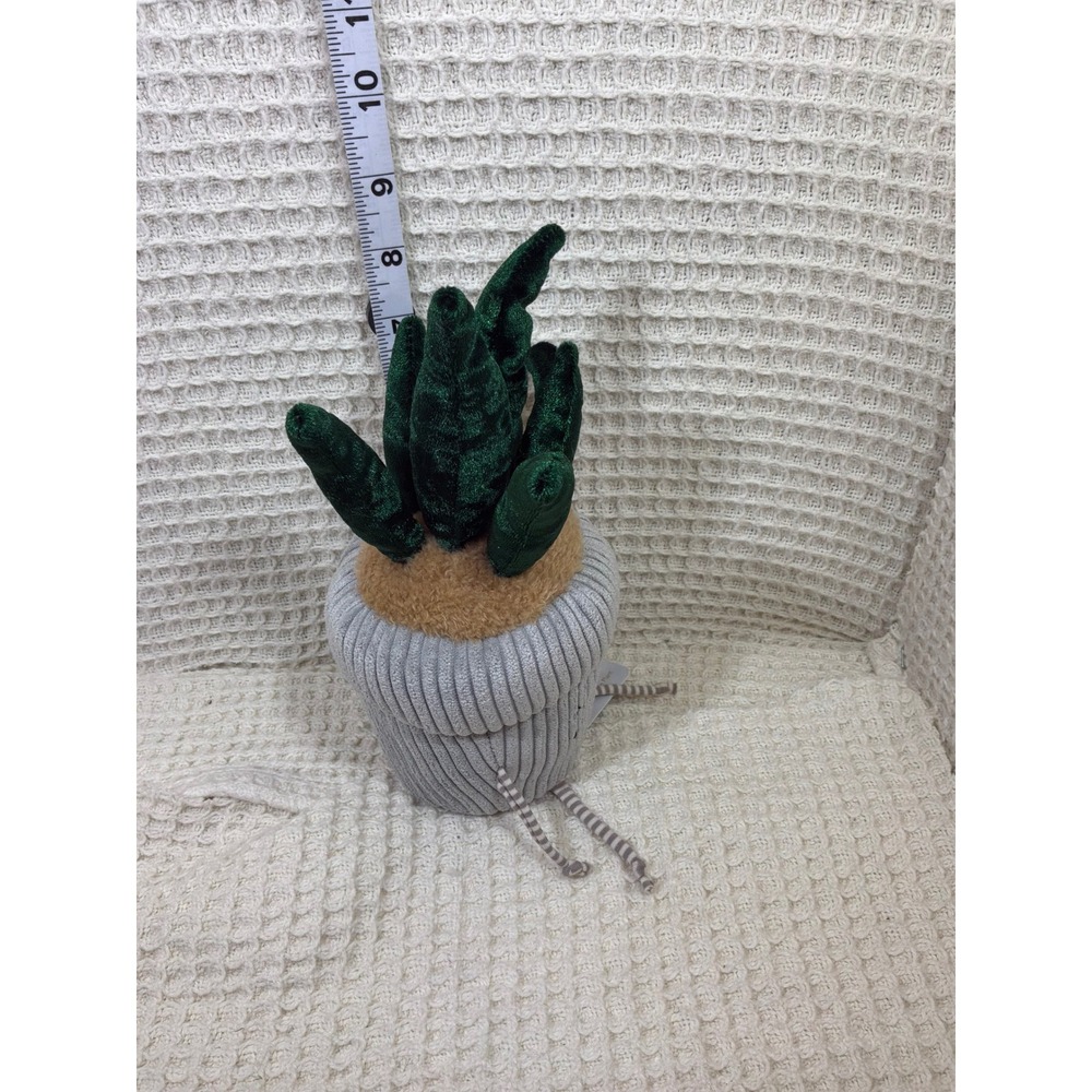 Bunnies By The Bay Window Silly Snake Plant Kids 9in Green New Plush Toy Decor